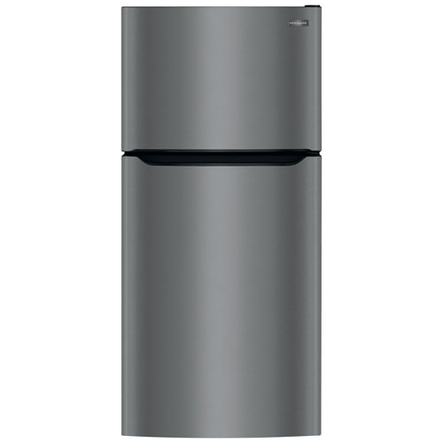 Réfrigérateur à congélateur supérieur 30 po 20 pi³ de Frigidaire - Inox noir
