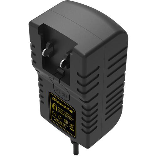 Adaptateur d’alimentation c.c. de 9 V à faible bruit avec prises de voyage d’IFI Audio