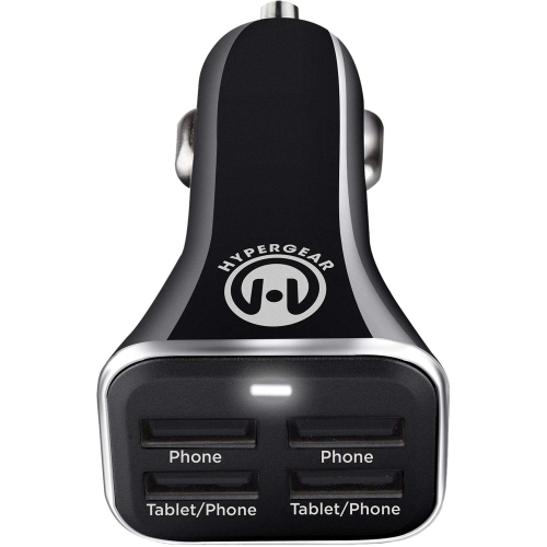 Hypergear Quad USB 6.8A Car Charger