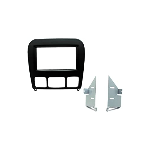 SCOSCHE MZ2354DDB 1998-05 Mercedes Benz S Class Double DIN Kit; Soft Touch Black