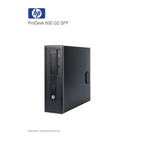 Hp Prodesk 600 G2 Sff Core I5 6600 3 3ghz 8gb Ddr4 240gb Ssd