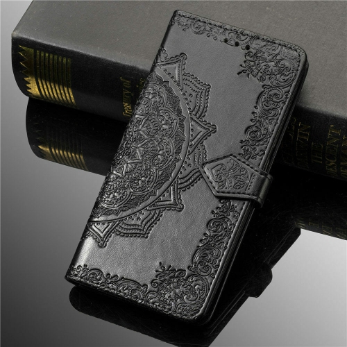 Luxury Embossed Mandala Floral Pattern Premium PU Leather Flip Wallet Case Luxury 3D for SAMSUNG Galaxy S10 PLUS