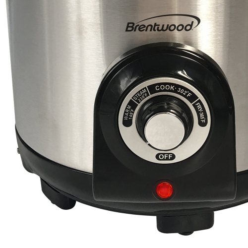Brentwood Appliances DF-706 5.2-Quart Electric Deep Fryer & Multicooker