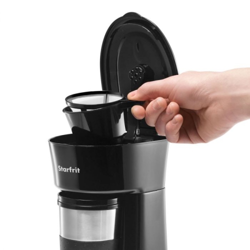 Starfrit Single Serve Coffee Maker & Travel Mug