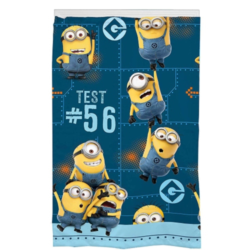 Rideaux assombrissants pour fenêtre Détestable moi 26 pour enfants Minions 42 x 63 po [bleu] - deux panneaux par paquet