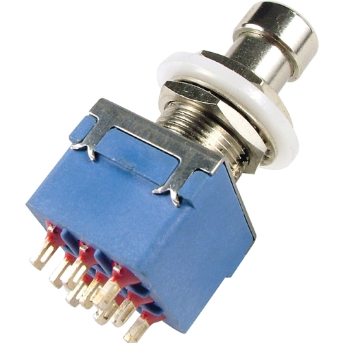 COSMO  Footswitch - Triple Pole Double Throw In Blue