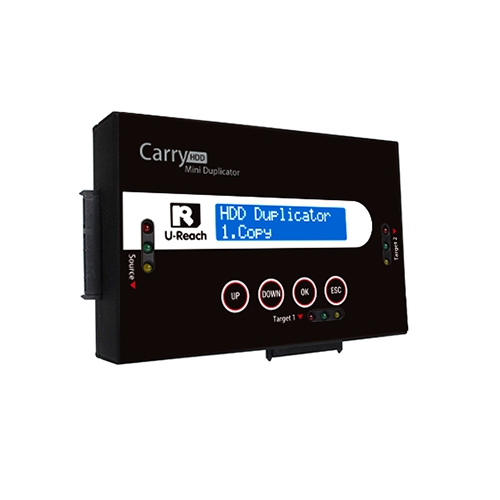 U-Reach 1 to 2 Mini Series SATA&IDE HDD/SSD Duplicator and Sanitizer