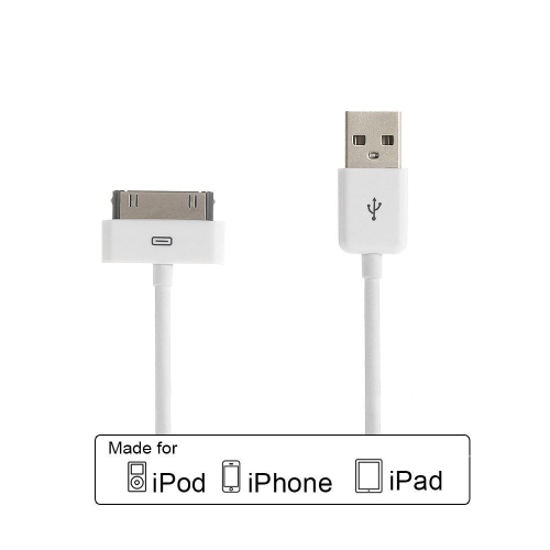 [CSmart] Certified 30 Pin USB Sync and Charge Data Cable for iPhone 3G 3GS 4 4S