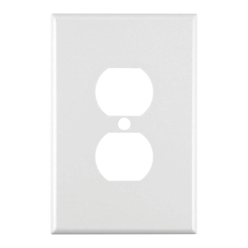 AXGEAR  Single Gang Duplex Receptacle Decorator Wall Plate