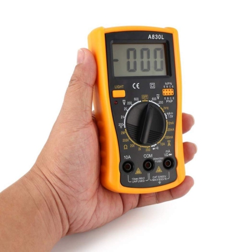 Multimètre numérique ACL AC/DC Ammeter-Resistance Capacapacitance d’axGear