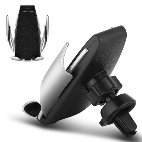 Support de téléphone intelligent à ouverture/fermeture automatique avec capteur intelligent Qi et chargeur sans fil Qi pour l’auto d’axGear