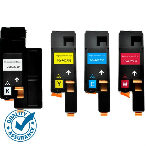 Printer Pro ™ 4 COLORS PACK - Xerox Printer WorkCentre Phaser 6020/6022/ Workcentre 6027 BK/M/Y/C Toner Cartridge