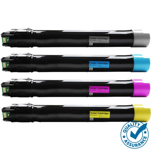 Printer Pro ™ 4 COLORS PACK - Xerox Phaser 7800 BK/M/Y/C Toner Cartridge - Xerox Printer Phaser 7800/7800DG/7800DN/7800DX/7800GX