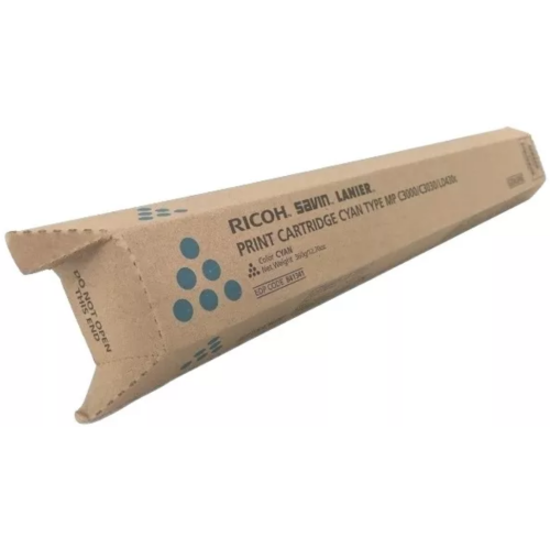 RICOH  841341 884965 Original Toner Type Mp C3000/c3030/ld430C For: Mp C3000, Mp C2000, Mp C2500 In Cyan