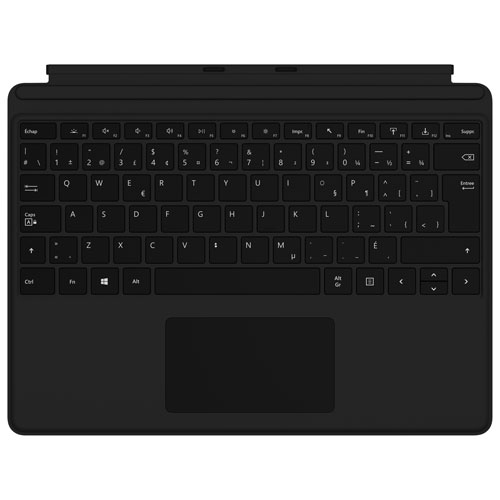 Microsoft Surface Pro X Keyboard - Black - French