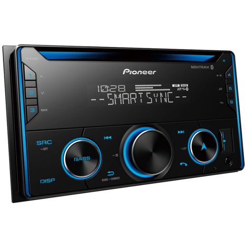 Pioneer FH-S520BT Double-DIN In-Dash CD Receiver with Bluetooth