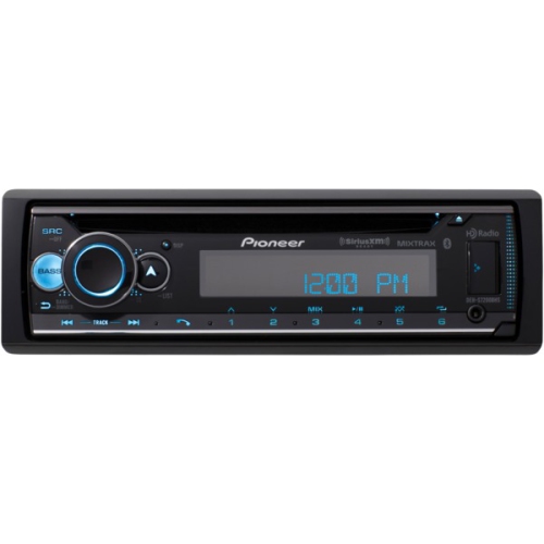 Pioneer DEH-S7200BHS Single-DIN In-Dash CD Receiver with Bluetooth, HD Radio, and SiriusXM Ready