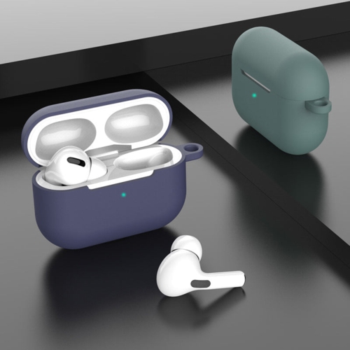 PANDACO Grey Soft Case for AirPods Pro Charging Case