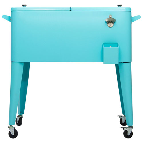 Permasteel 76 L Hard Sided Patio Cooler - Turquoise