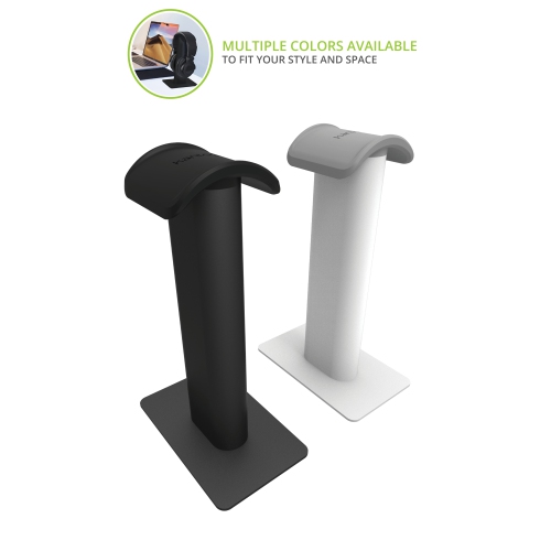 Kanto H2 Premium Universal Headphone Stand with Silicone Padding, Black