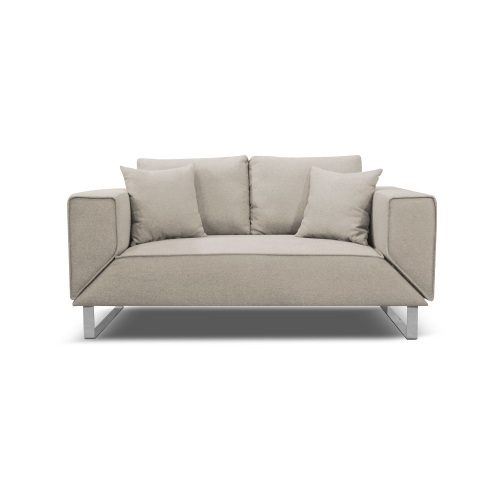 Carter 65 Single Sleeper Sofa Beige Best Buy Canada
