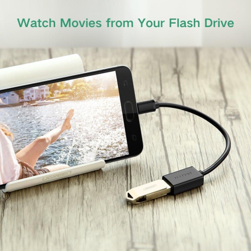 UGREEN Micro USB 2.0 OTG Cable On The Go Adapter Male Micro USB to Female USB