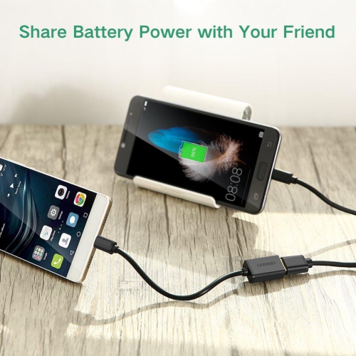 UGREEN Micro USB 2.0 OTG Cable On The Go Adapter Male Micro USB to Female USB