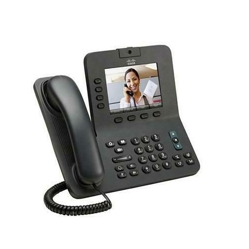 Remis à neuf excellent - téléphone IP VoIP Cisco CP-8945-K9 Unified Communications 8945 - Gris foncé