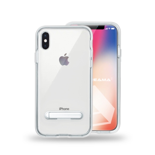 Étui transparent avec béquille d’Adreama pour iPhone X/XS