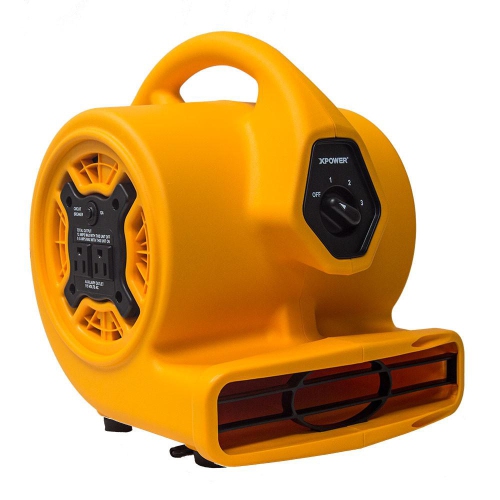 XPOWER P-130A Compact Air Mover with Daisy Chain