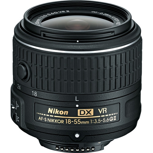 Nikon 18-55mm f/3.5-5.6G VR AF-S DX Nikkor Lens