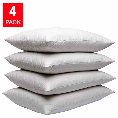 Canadian Down Feather Company Quilted White Goose Feather Medium