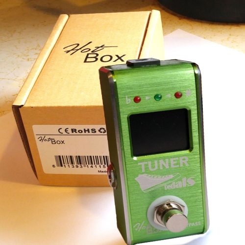 Hot Box Chromatic Tuner Attitude Series Effect Pedal