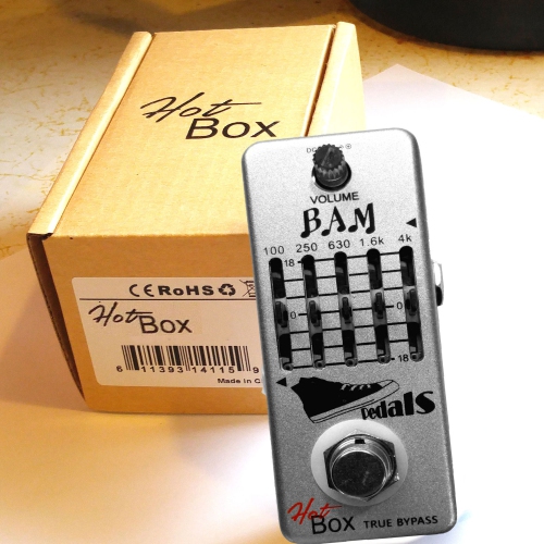 Hot Box Bam Guitar Graphic EQ Attitude Series Effect Pedal