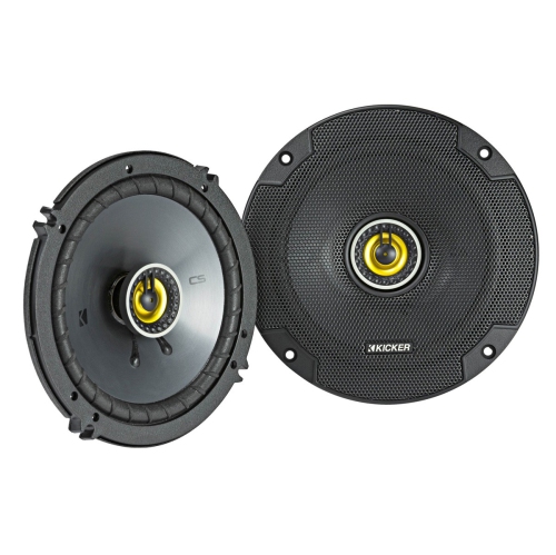 KICKER  46Csc654 6-1/2" 2-Way Car Speakers (Black)