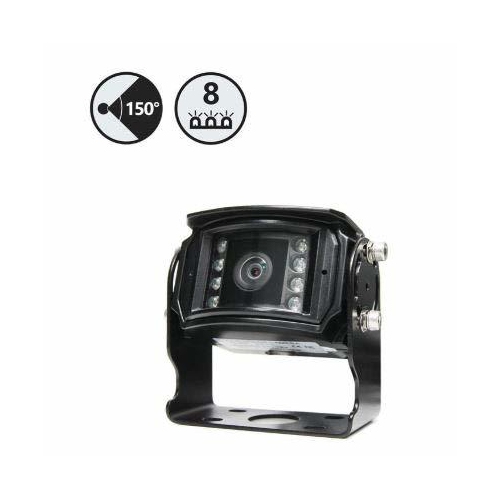 REAR VIEW SAFETY  Heavy Duty Backup Camera With 150° Viewing Angle And 8 Infra-Red Lights Rvs-2311