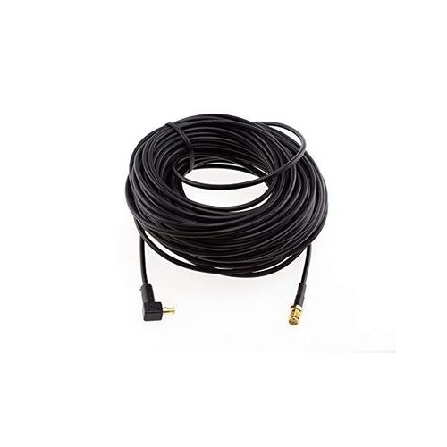 20 Meters 65.61ft Waterproof Coaxial Cable for Dual-Channel BlackVue Dash Cameras for Trucks