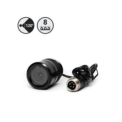 Flushmount Backup Camera 66' Cable RCA Adapter