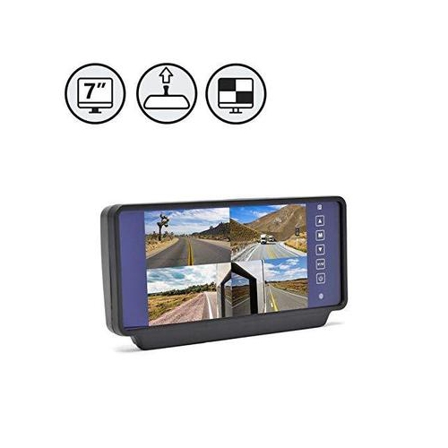 7" Quad View Replacement Mirror Monitor