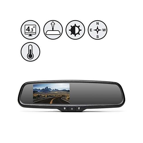 G-Series Backup Camera System with Auto Dimming Compass and Temperature