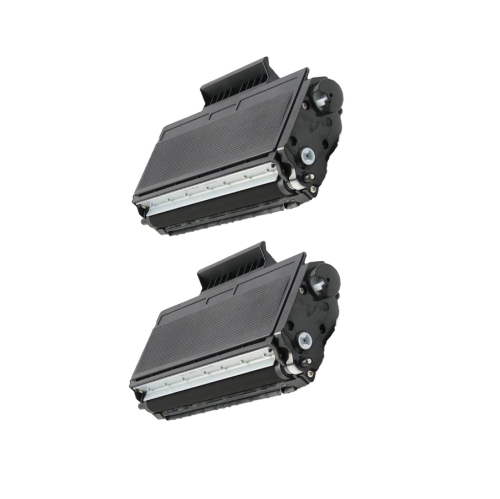 Printer Solution Compatible 2 Pack Brother TN580 Black Toner Cartridge