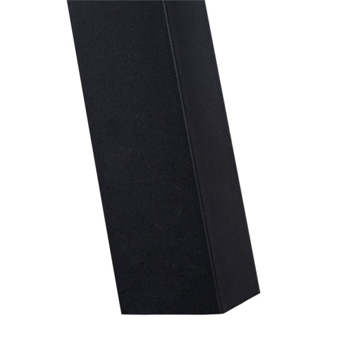 Monarch Specialties I 1136 Table a Manger - 36''X60'' Gris / Metal Noir