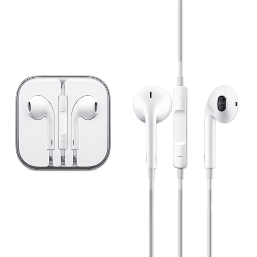 3.5mm Audio Jack iPhone Headphones Earphones Earbuds with Volume Buttons & Mic COMPATIBLE for iPhone 5 5S SE 6 6S Plus