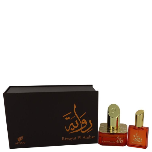 AFNAN  Riwayat El Ambar By 1.7 OZ Eau De Parfum Spray + 0.67 OZ Travel Edp Spray (Women)
