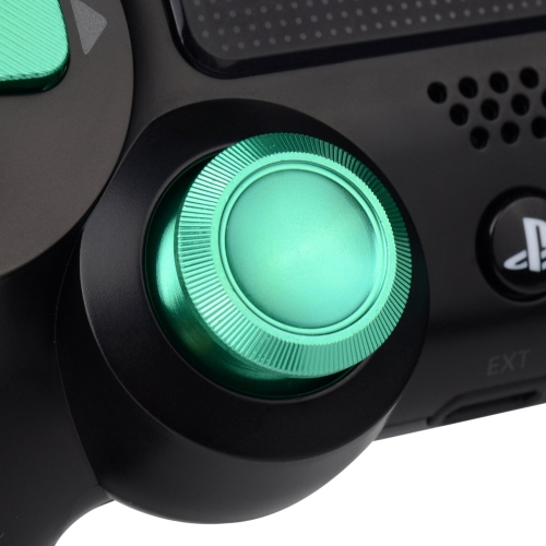 Ensembles de remplacement de manches et boutons et croix directionnelles pour manette de PlayStation 4/DualShock 4/PS4 Slim/PS4 Pro