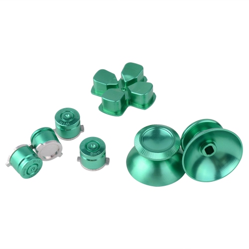 Ensembles de remplacement de manches et boutons et croix directionnelles pour manette de PlayStation 4/DualShock 4/PS4 Slim/PS4 Pro