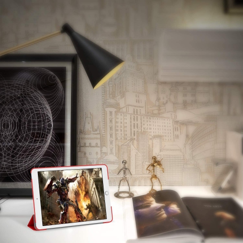 Étui pour iPad, Smart Cover Auto Wake/Sleep, rouge