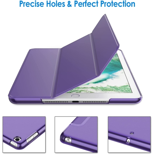 Étui pour iPad, Smart Cover Auto Wake/Sleep, violet