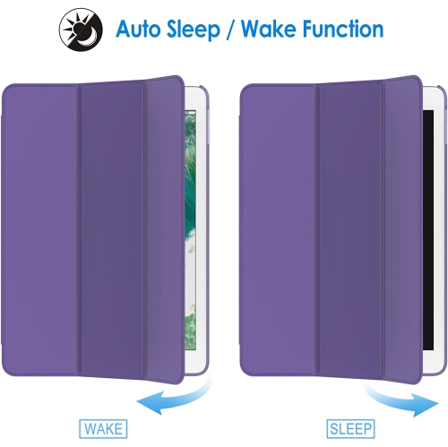 Étui pour iPad, Smart Cover Auto Wake/Sleep, violet