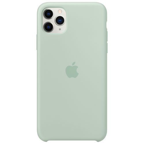 Apple Silicone Fitted Soft Shell Case for iPhone 11 Pro Max - Beryl | Best Buy Canada
